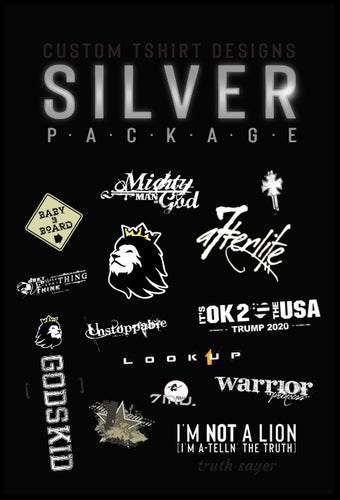 T-Shirt Bundle SILVER  |  (FREE Download)